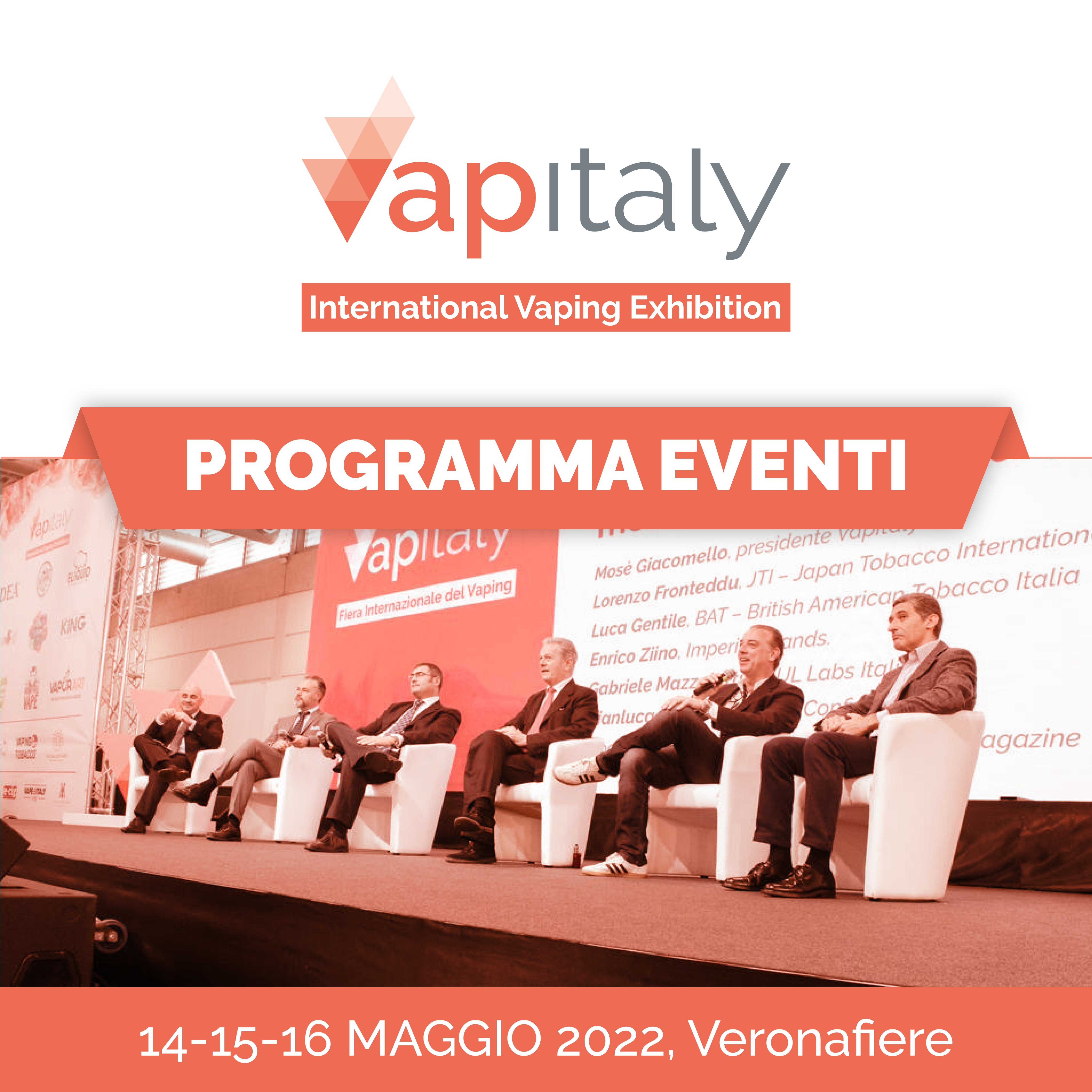 Vapitaly 2022: dal 14 maggio, a Verona la fiera del vaping